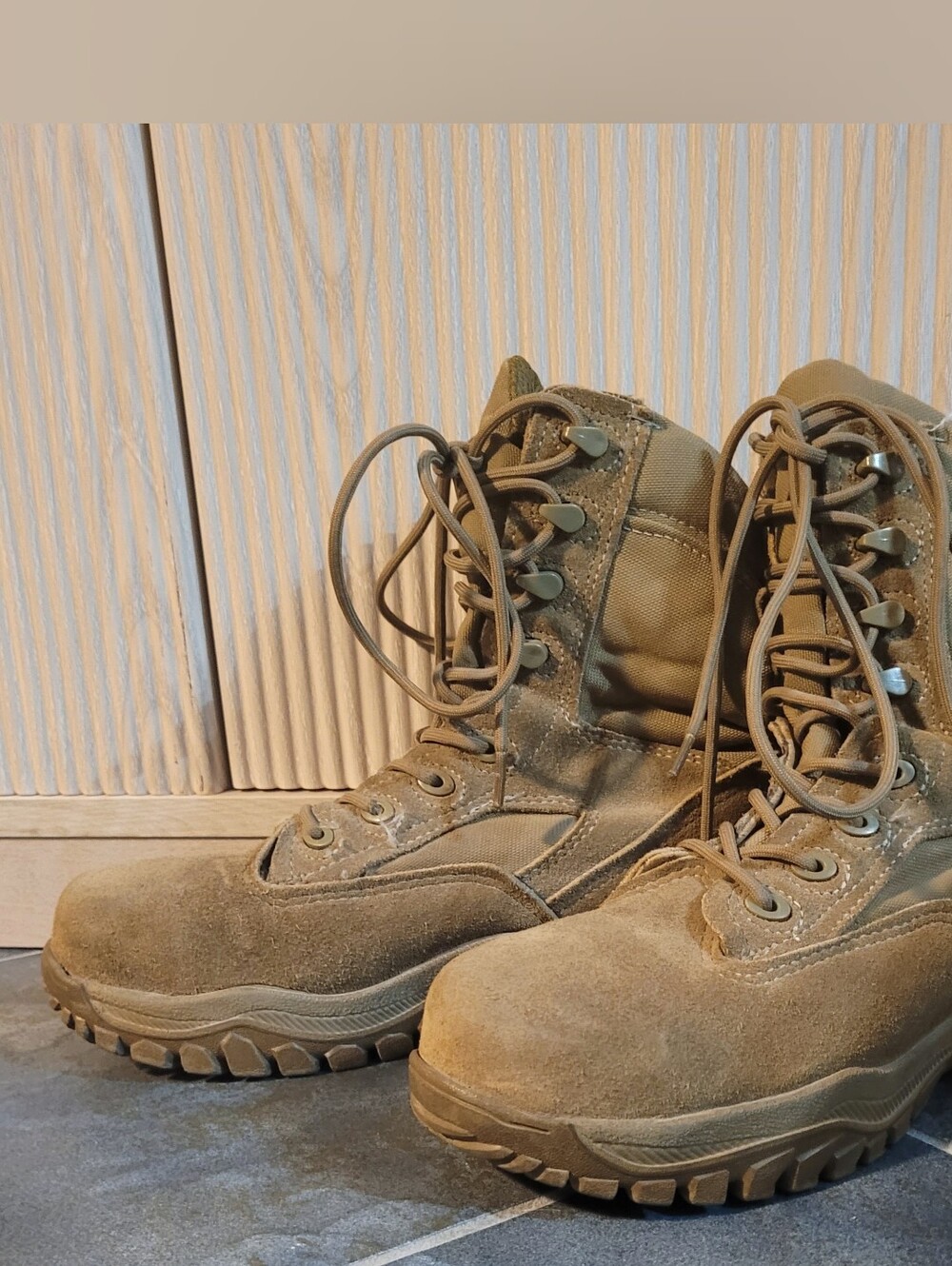 Belleville C312ST coyote steel toe tactical military combat boots men’s 6R